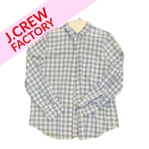 J. Crew Factory Long Sleeve Gingham XL